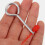 20 Sets Fire Extinguisher Lock Pins Fire Safety Pull Pins Replacement Fire Equipment Safety Pin Supplies 2