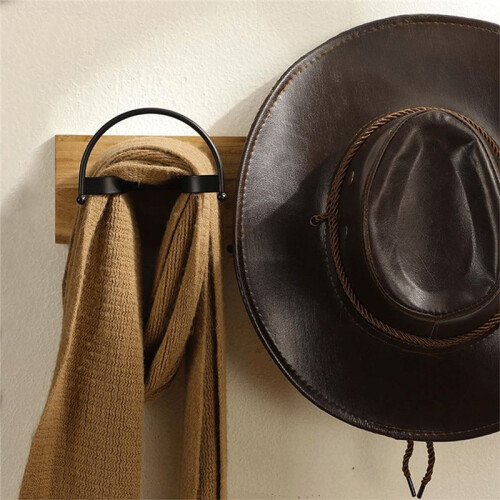 6PCS Cowboy Hat Rack Multi-Function Storage Display Stand Cowboy Hat Holder Hat Hanger Wall Mount Hat Hooks 1