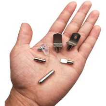 Kit Soporte Clavijas Estante 144 Piezas, Clavijas Estante 6 Estilos Clavijas Estante Gabinete Chapadas en NíQuel para EstanteríA Estantes Clavijas