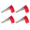 200Pack Marking Flags, Red Yard Flags 15x4x5Inch,  Flags, Lawn Flags Markers, Irrigation Flags, Landscape Flags 1