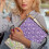 Polyester Fabric Zipper Bag Gift Rabbit Notebook Wraps Retro Paperbacks Gift Bag 7