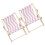 Raindrops Desk Phone Holder Pink 2 Pack 2