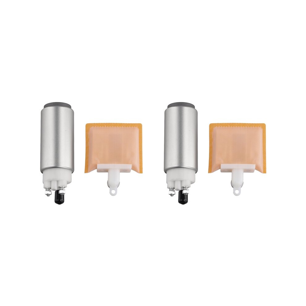2X Fuel Pump Kit Mr968070 For Outlander Airtrek Cu2w Cu4w Cu5w 2.4L 4G63 4G64 4G69 2001-2008 1760A029 Light 6032664128527