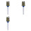 3X for  SC402 EZ SpeedClic Mandrel Accessory for Multifunctional Tool 1