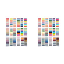 180 Colors Books Tabs for Annotating,Sticky Tabs Clear Sticky Notes, Morandi Page Markers for Notebooks,(7200Pcs)