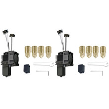 2X Complete Hotend Assembly Hotend for P1P P1S with Fan Upgrade 2.0 with Nozzle Complete Bamboo Lab P1 Carbon