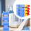 12Pcs Nesting Shelf Bin Boxes Stackable Storage Bins Hardwares Boxes Warehouse Storage Bins 2