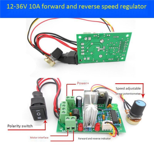 4X PWM  Motor Speed Controller   20A Current Regulator 10-60V PWM  Controller 150W 12V 24V 36V 48V