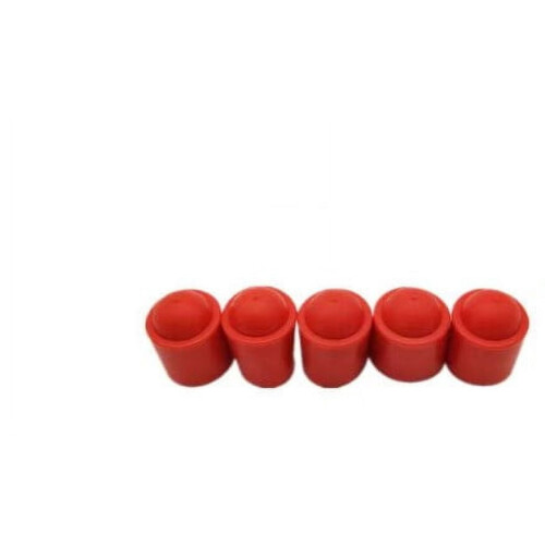 Rubber Sleeve Cue Stick Tail Protector 10PCS 1