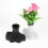 (White) Body Vase Boho Breast Sculpture Home Decor Decoration Torso Statue White 4