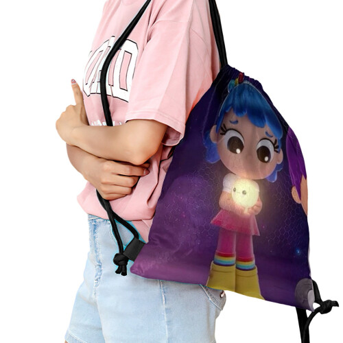 True and the Rainbow Kingdom Drawstring Bag 15.7x17.7 in 1