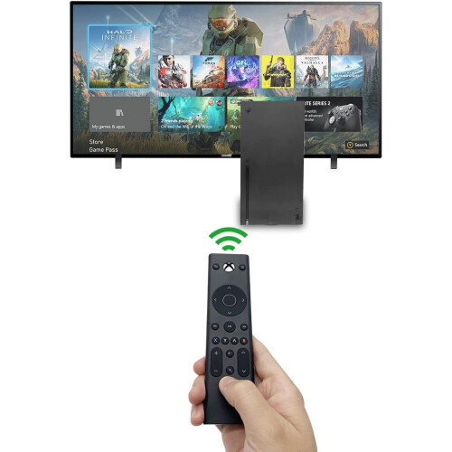 Τηλεχειριστήριο πολυμέσων για Xbox One & Xbox Series X|S (Μαύρο) - Γνήσια αξεσουάρ για 2