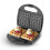 Yoloke Electric Non-Stick Belgian Waffle Maker 2-Slice Black 4