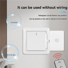3X Pulsante di Pulsante Remoto Intelligente Pulsante di Pulsante Wireless con Telecomando Spegnimento Delle Luci Telecomando A Infrarossi Artefatto