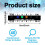 80 Pieces Temperature Strips Testing Adhesive Temperature Strips 90 to 100 Fahrenheit Degree Temperature Sticker Sticky 4