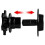 Universal Quick Release Adapter Snap Off Steering Wheel  Hub Race 2