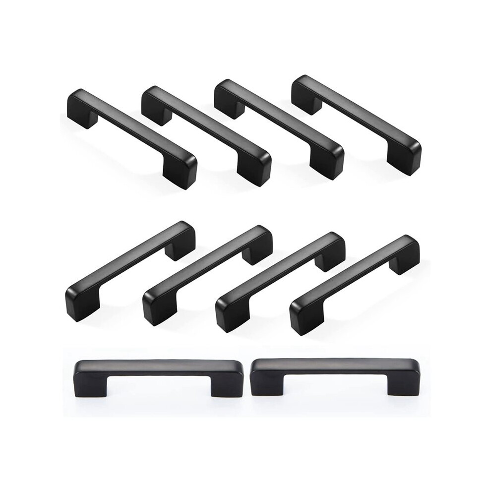 40Pcs Black Handles For Furniture Cabinet Knobs And Handles Kitchen Handles Drawer Knobs Cabinet Pulls 96Mm 6033381140076