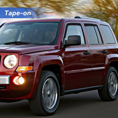 Window Visors for 2007–2018 Jeep Patriot Out-Channel Wind 2
