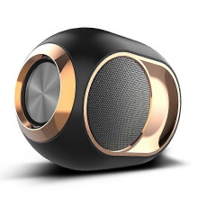 (Black) Outdoor subwoofer, bluetooth speaker, wireless speaker stereo bluetooth speaker player
