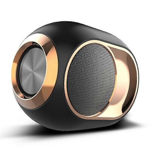 (Black) Outdoor subwoofer, bluetooth speaker, wireless speaker stereo bluetooth speaker player
