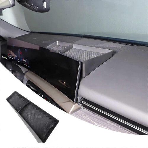 For 5 Series G60 2024 Center Console Dashboard Storage Box Screen Rear Hidden Organizer Tray Interi 1