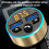 Wireless Bluetooth Car Transmitter MP3 Player with USB 5
