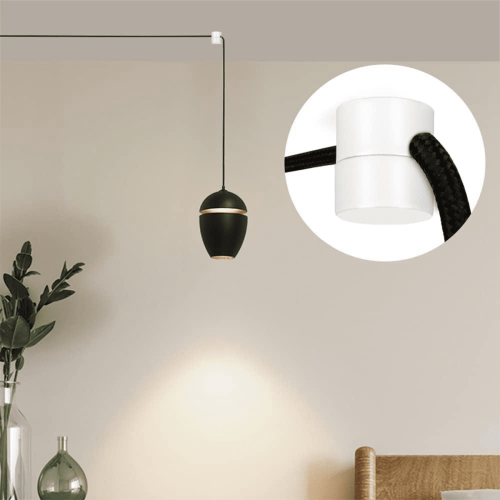 Ceiling Hook for Pendant Lights White 3 Pack 1