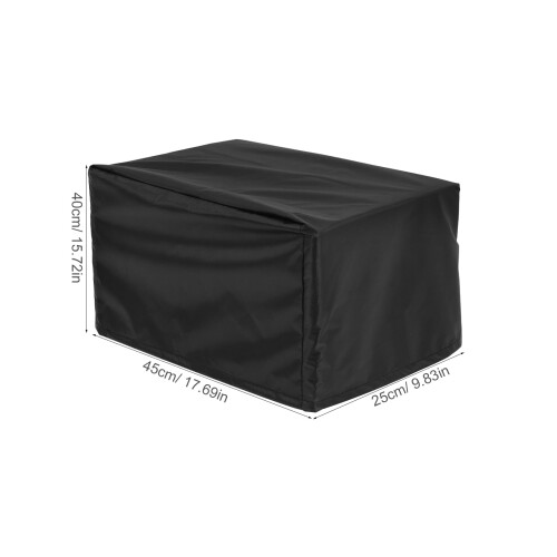 Dustproof Printer Cover Black Oxford Cloth 1 Piece 1