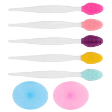 Silicone Facial Cleansing Brush Set for Pores, Nose, Exfoliating
