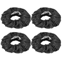 Kinderwagenradabdeckungen Staubschutz für 12-18 cm Räder (4 Stück)