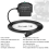 Dash Cam OBD Hardwire Kit 12-24V to 5V/3A Black 3