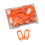 Multifunktionaler Schlüsselanhänger (50er-Pack) Orange 1