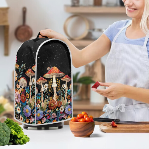 Coffee Machine Dust Cover 1Pcs Mushroom Kitchen Accessories 2