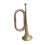 Solid Copper and Brass Bugle Retro Cavalry Trumpet for Band Beginner Orchestra 3