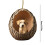 Weihnachtsbaumschmuck mit Waldtiermotiven – Waschbär, Eule 3