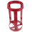 Car Fire Extinguisher Mount Bracket Red Steel 1 Set 4
