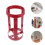 Car Fire Extinguisher Mount Bracket Red Steel 1 Set 6