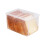 Bread Storage Box Transparent Food-Grade Plastic 3.4L 2PCS 2