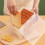 Bread Storage Box Transparent Food-Grade Plastic 3.4L 2PCS 4