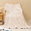 Fleece Blanket Soft Thick Nap Blanket 100x150cm Beige 4