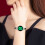 Συμβατό με Samsung Galaxy Watch7/6, Μεταλλικό λουράκι ρολογιού από ανοξείδωτο ατσάλι υψηλής 2