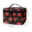 Portable makeup bag roses design polyester 1 piece 5