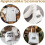 Jesus Iron-On Transfer Paper Patches 12PCS 5