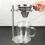 Adjustable Stainless Steel Pour Over Coffee Maker Stand with Drip Cone Filter 7