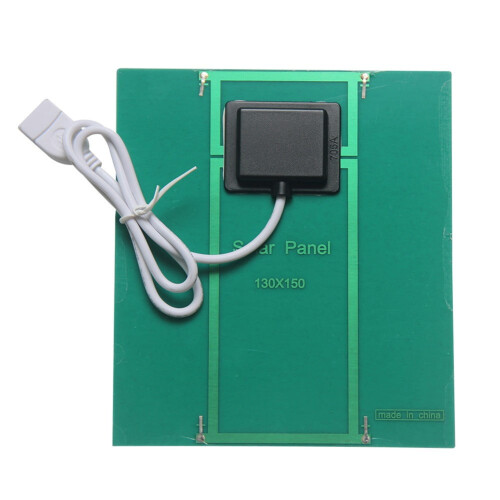 3.5W Portable Solar Panel Usb Solar Energy Charger Camping Backpacking Hiking 1