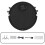 (Black) Robot Vacuum Cleaner Intelligent Cleaning Mopping System Ai Robot Floor Carpet Sweeper 1