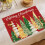 Omkeerbare kerstplacemats van linnen, 30x45 cm 4