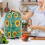 Sunflower Field Green Foldable Polyester Dust Cover with Reusable for Kitchen Counter 3