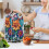 Mixerabdeckung für die Küche (1 Stück) mit Blumenmuster 3