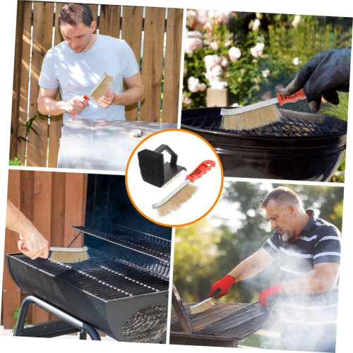 2pcs Multifunctional Wire Brush for Grill 2